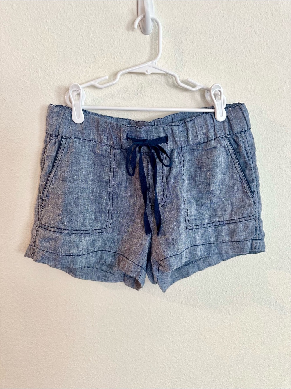 Women’s Linen Shorts, Caslon / Nordstrom, Front and Back Pockets, lightweight